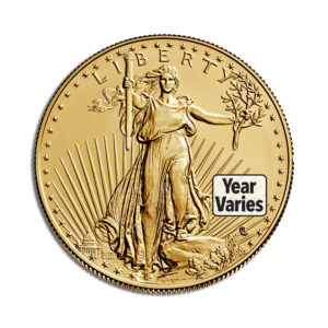 1/2 oz Gold Eagle - BU (Year Varies)