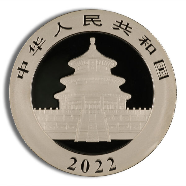 2022 Chinese Silver Panda - 30 g - Image 2