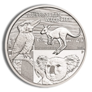 2021 2 oz Australia Wildlife Silver Coin