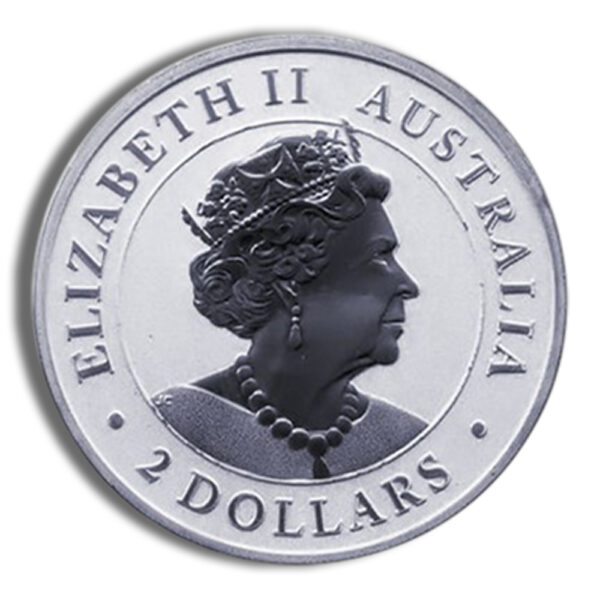 2022 2 oz Australia Killer Whale Silver Coin - Image 2