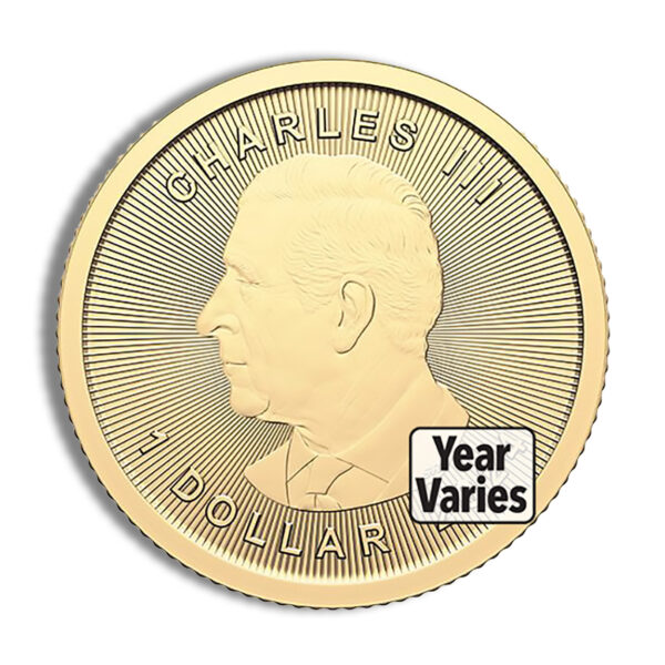 1/20 oz Gold Maple Leaf (Year Varies) - Image 2