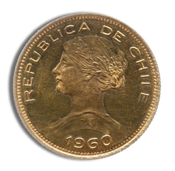Chile 100 Peso Gold Coin