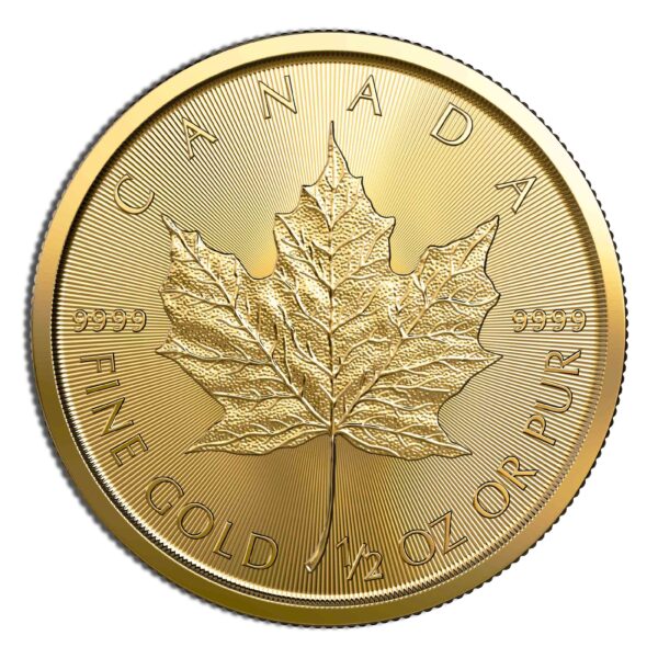 1/2 oz Gold Maple Leaf (Year Varies)