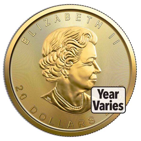 1/2 oz Gold Maple Leaf (Year Varies) - Image 2