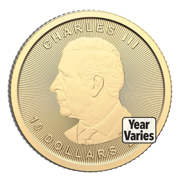 1/4 oz Gold Maple Leaf (Year Varies) - Image 3