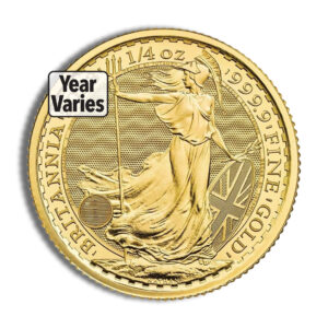 Gold Britannia - 1/4 oz (Year Varies)