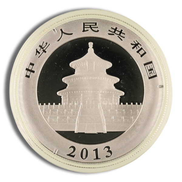 2013 Chinese Silver Panda - 1 oz - Image 2