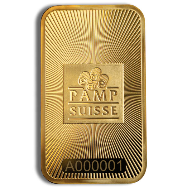 1 oz Gold Bar - PAMP Suisse (Carded) - Image 2