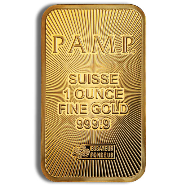 1 oz Gold Bar - PAMP Suisse (Carded) - Image 3