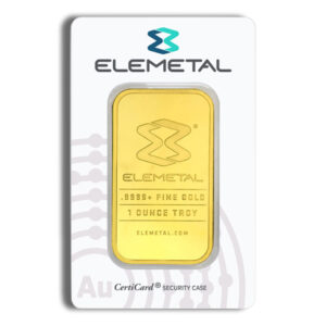 1 oz Gold Bar - Elemetal