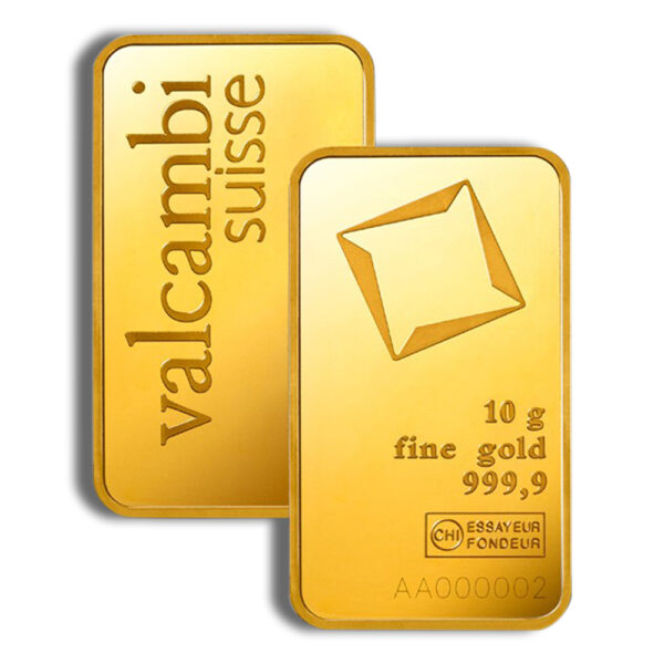 10 gram Gold Bar - Valcambi (Carded) - Image 3