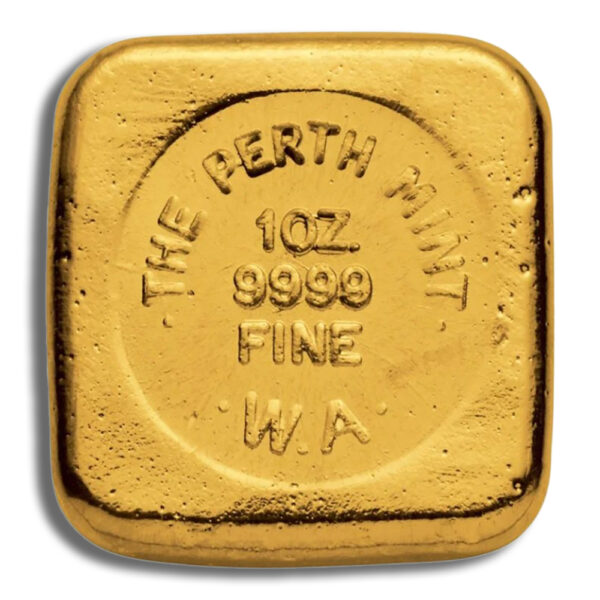1 oz Gold Bar - Perth Mint (Cast) - Image 2