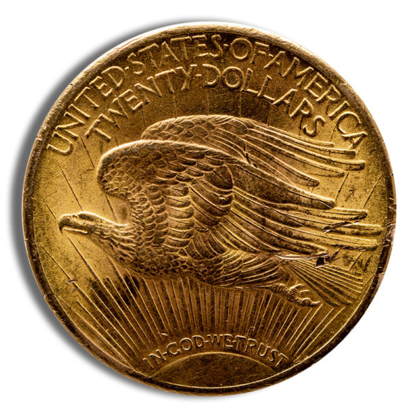 $20 Gold Saint-Gaudens Double Eagle - Cleaned/Low Grade - Image 2