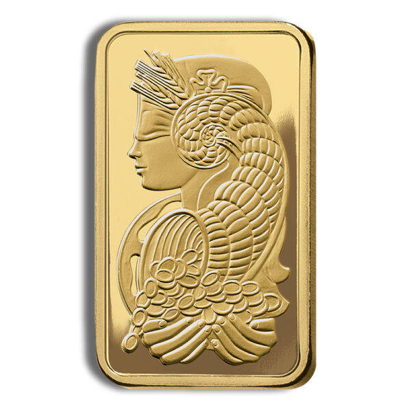 1/2 oz Gold Bar - PAMP Fortuna (Carded) - Image 3