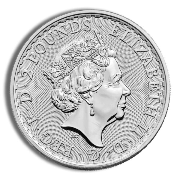 1 oz Great Britain Silver Britannia .999 - Image 2