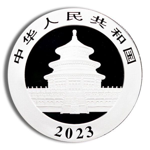 2023 Chinese Silver Panda - 30 g - Image 2