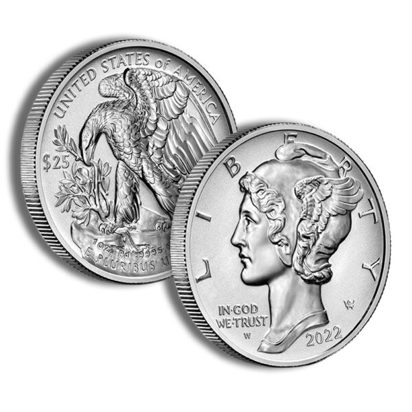 2022-W 1 oz Reverse Proof Palladium Eagle NGC PF70 (Label Varies) - Image 3