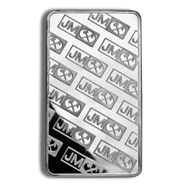 10 oz Silver Bar - Johnson Matthey - JM (Sealed) - Image 2