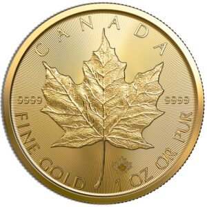 1 oz Gold Maple Leaf (Year Varies)