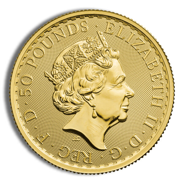 Gold Britannia - 1/2 oz (Year Varies) - Image 2