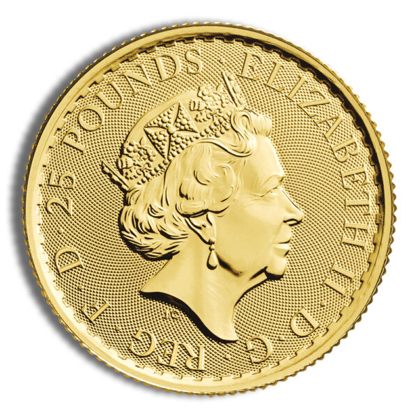 Gold Britannia - 1/4 oz (Year Varies) - Image 2