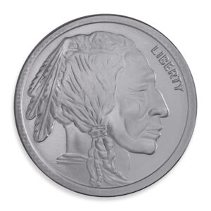 2 oz Silver Round - Buffalo Design
