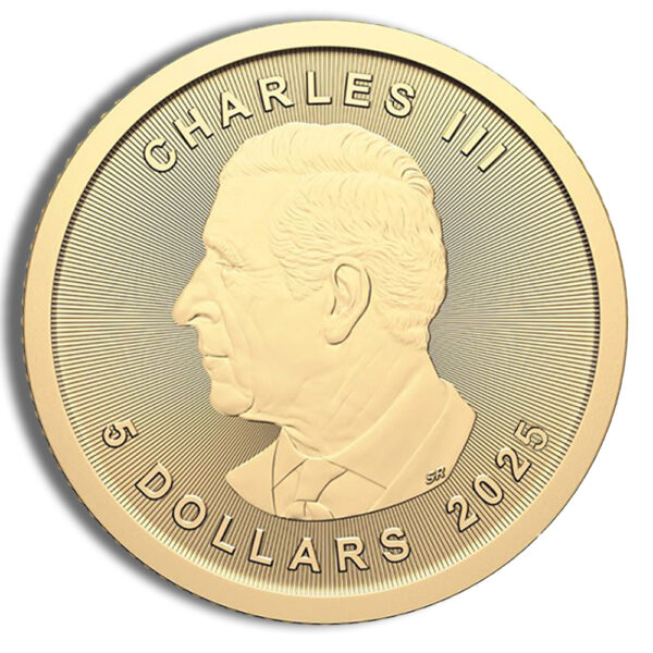 2025 1/10 oz Gold Maple Leaf (Sealed) - Image 2