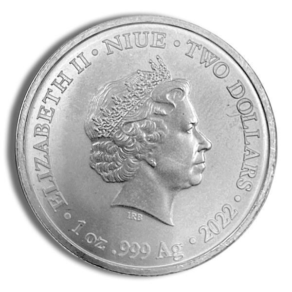 2022 1 oz Klondike Prospector Silver Coin - Image 2